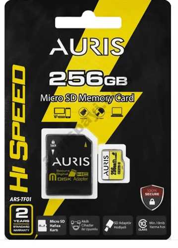 Aurıs 256GB Micro Sd Hafıza Kartı